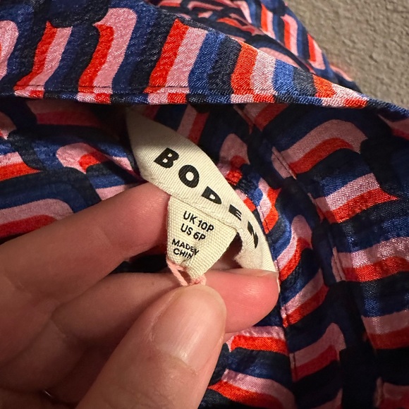 [Boden] Kate Satin Shirt Dress - Picture 7 of 7